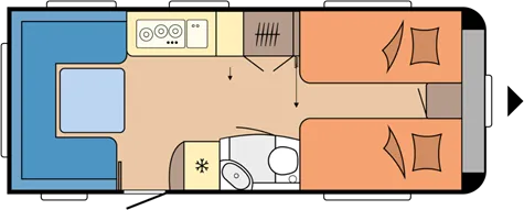 -Slitisian Wohnmobilvermietung, Wohnwagen - Hobby Dick